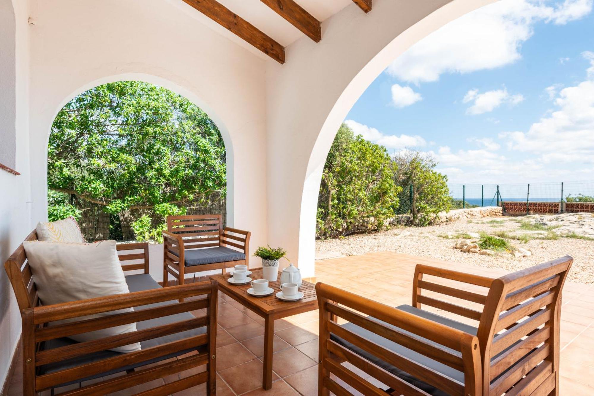 Villa Panorama Cala En Porter  Ruang foto