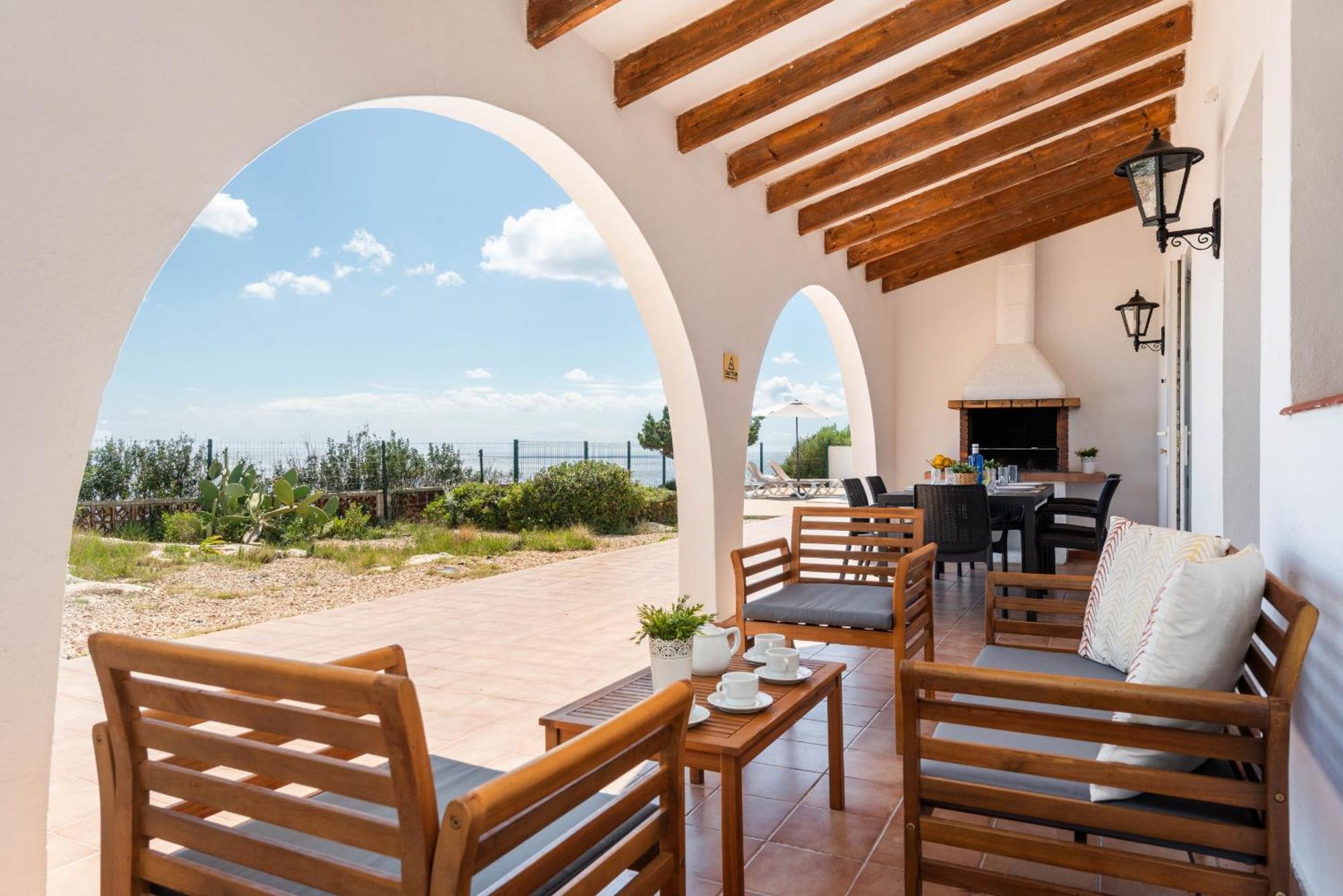 Villa Panorama Cala En Porter  Ruang foto